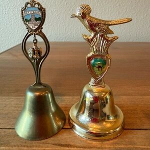 Bundle of two souvenir bells